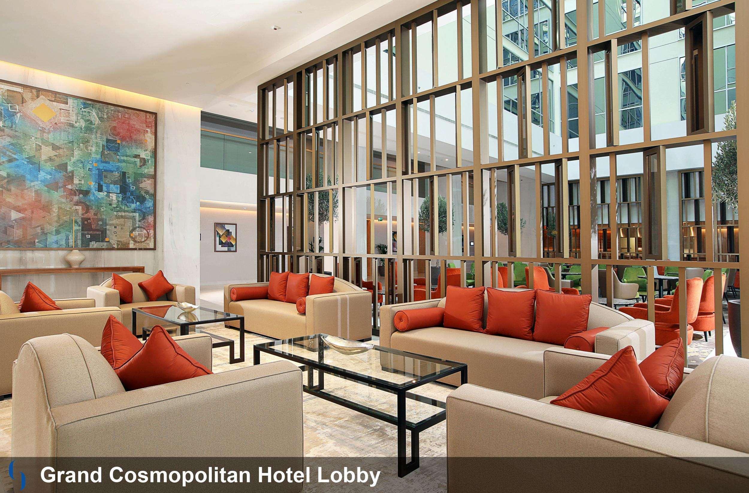 Grand Cosmopolitan Hotel Dubái Exterior foto